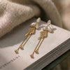 Vintage Flora Chain Drops