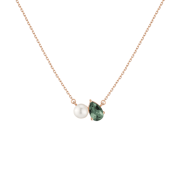 Pearl Toi et Moi Necklace