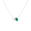 Pearl Toi et Moi Necklace