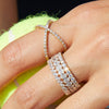 Oval Diamond Eternity Ring