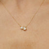 Pearl Toi et Moi Necklace