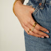 Lab Grown White Sapphire Eternity Ring