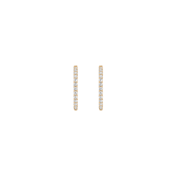 1ct Luxury Lab Grown Diamond Hoops