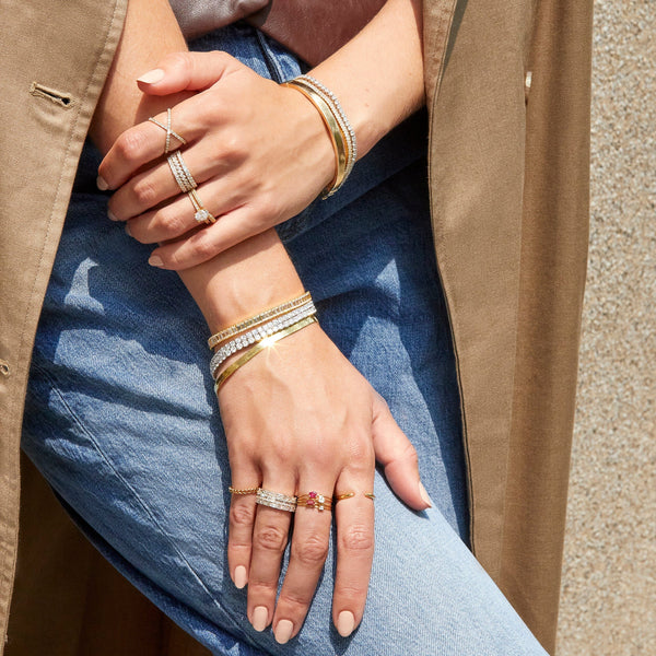 Diamond X Ring