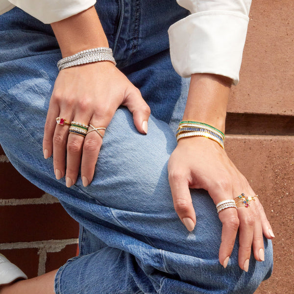 Diamond X Ring