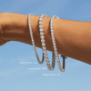 10ct Luxury Lab Grown Diamond Tennis Bracelet