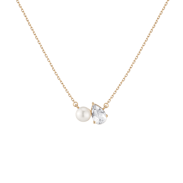 Pearl Toi et Moi Necklace