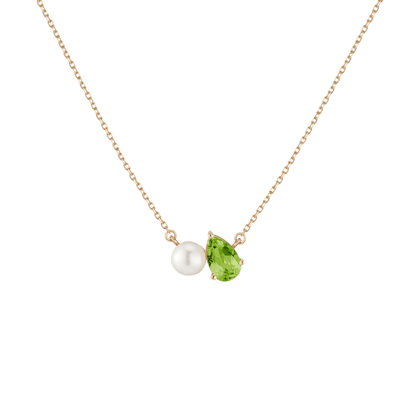 Pearl Toi et Moi Necklace