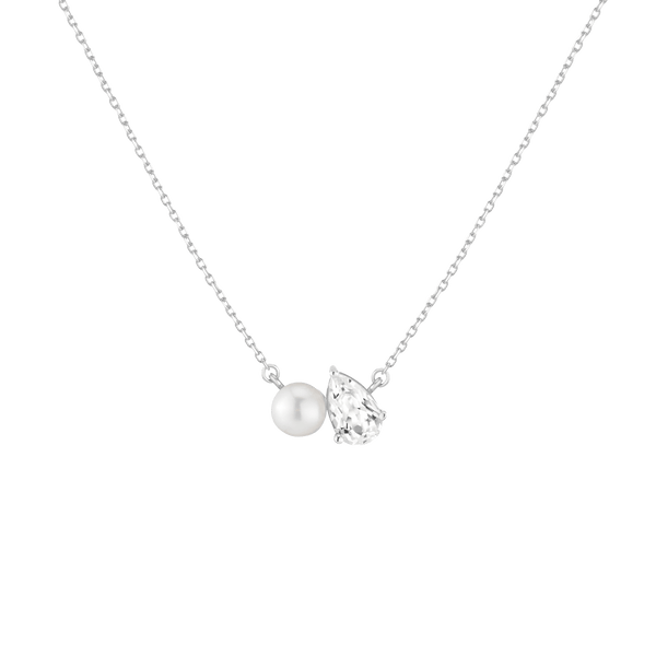 Pearl Toi et Moi Necklace