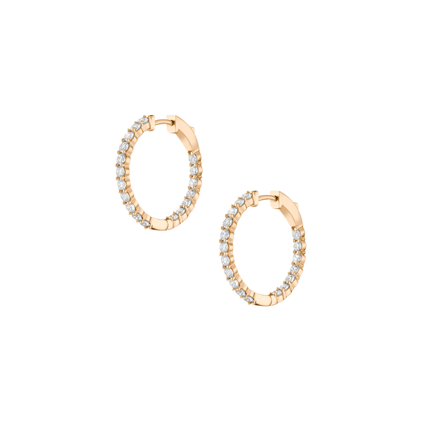 2ct Luxury Lab Grown Diamond Hoops