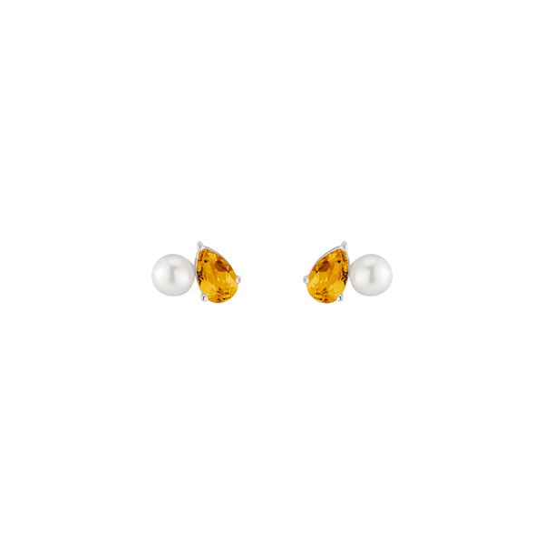 Pearl Toi et Moi Earrings