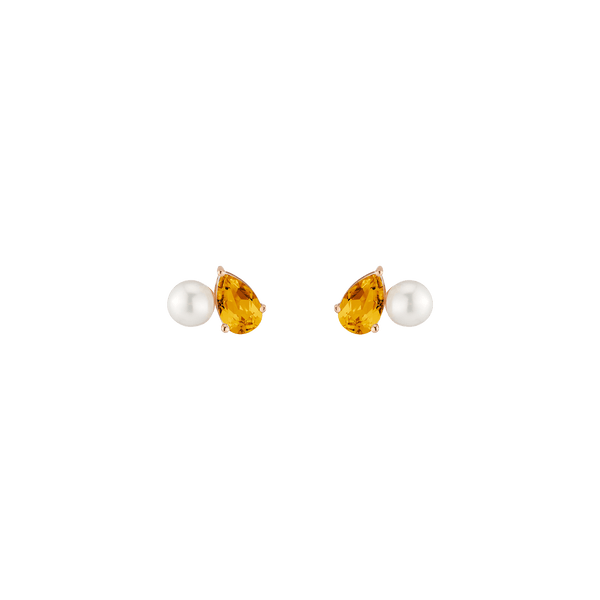 Pearl Toi et Moi Earrings