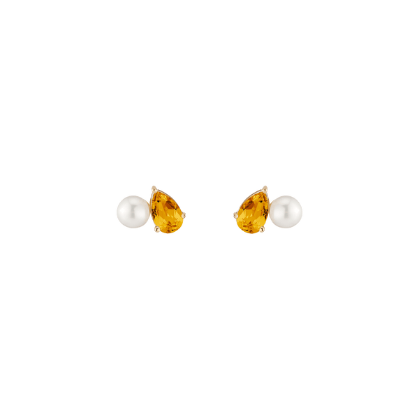 Pearl Toi et Moi Earrings