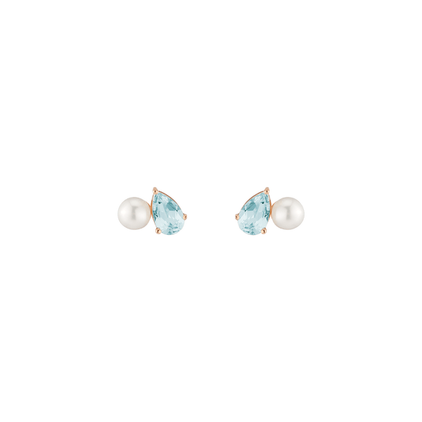 Pearl Toi et Moi Earrings
