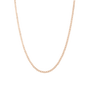 Medium Gold Curb Chain Necklace