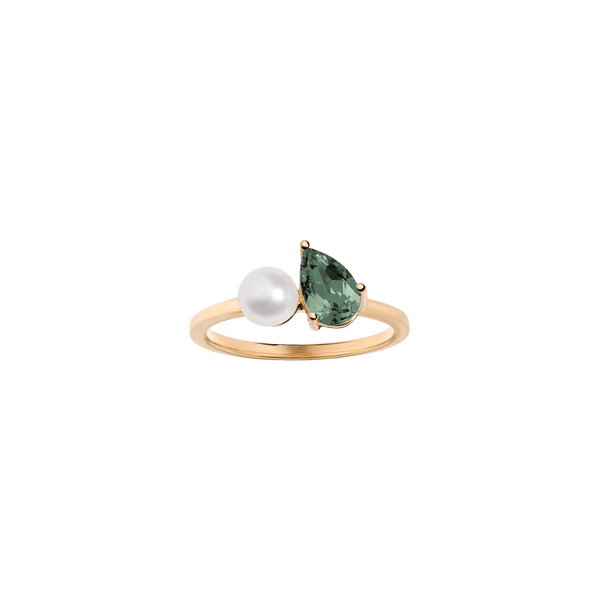Pearl Toi et Moi Ring