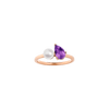 Pearl Toi et Moi Ring