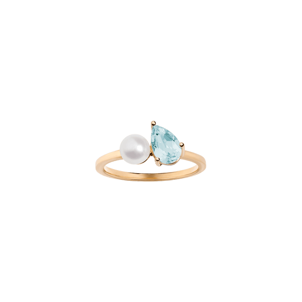 Pearl Toi et Moi Ring