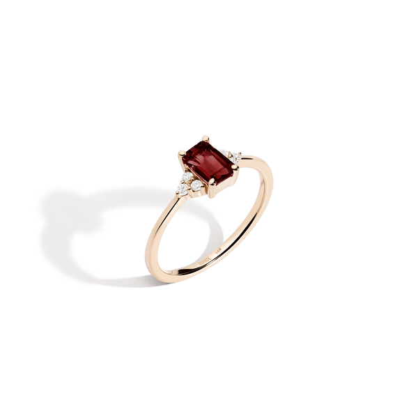 Vintage-Inspired Emerald Cut Ring
