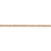 Large Gold Curb Chain Anklet