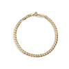 Large Gold Curb Chain Anklet