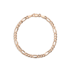 Large Gold Figaro Chain Anklet