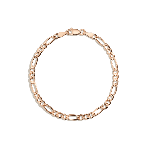 Large Gold Figaro Chain Anklet