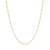 Medium Gold Figaro Chain Necklace
