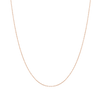 Gold Diamond Cut Chain Necklace