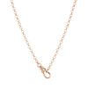 Gold Rolo Chain Necklace