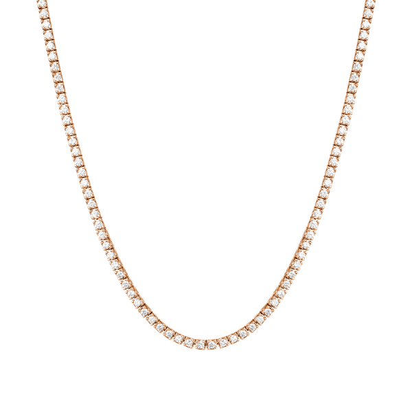 Classic Diamond Tennis Necklace