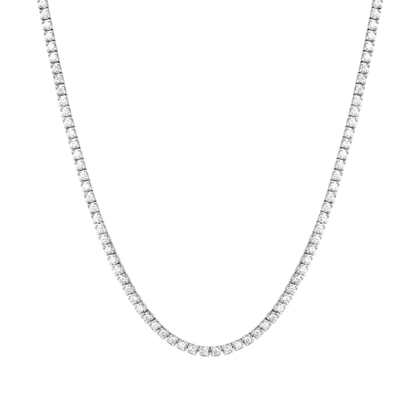 Classic Diamond Tennis Necklace