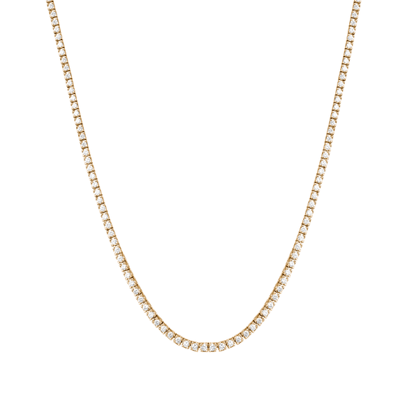 Classic Diamond Tennis Necklace - 5ct (Large)
