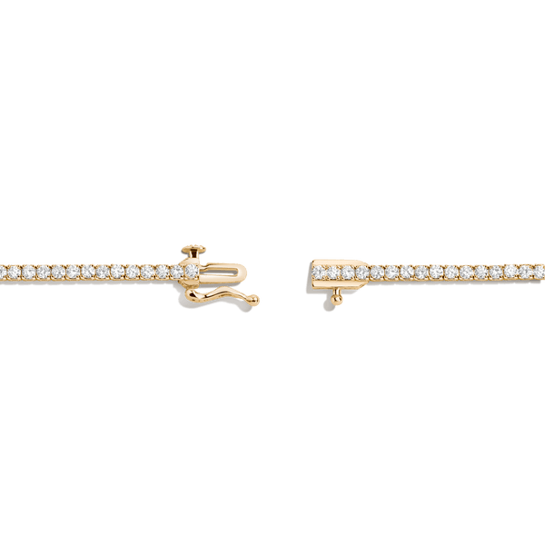 Classic Lab Grown Diamond Tennis Necklace - 5ct (Large)