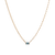 AURATE X MICHELLE: Tranquility Blue Topaz Chain Necklace