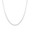 Gold Herringbone Chain Necklace