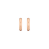 Medium Chunky Hinged Hoop Earrings