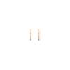 Gold Hinged Huggie Earrings