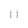 Crossover Hoop Earrings
