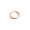 Diamond Crossover Ring