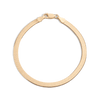 Gold Herringbone Chain Bracelet