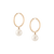 Pearl Hoop Earrings