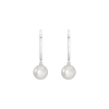 Pearl Hoop Earrings
