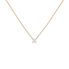 Lab Grown Diamond Solitaire Necklace