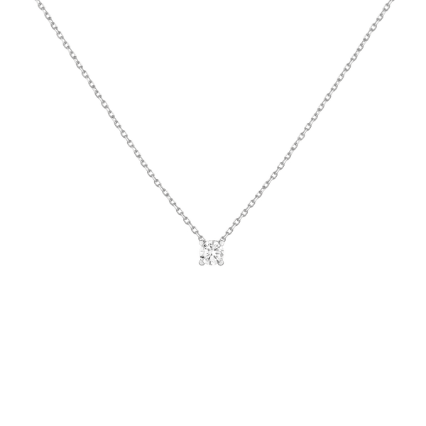 Lab Grown Diamond Solitaire Necklace