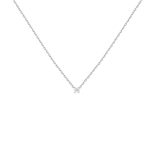 Lab Grown Diamond Solitaire Necklace