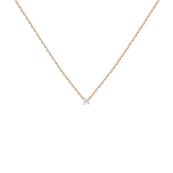Lab Grown Diamond Solitaire Necklace