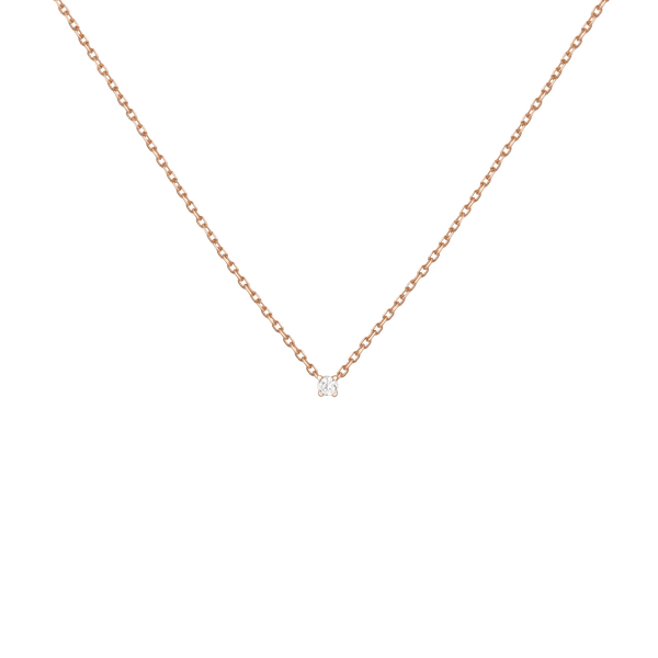 Lab Grown Diamond Solitaire Necklace