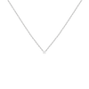 Lab Grown Diamond Solitaire Necklace