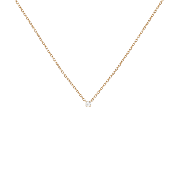 Lab Grown Diamond Solitaire Necklace